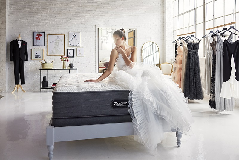 Say 'I Do' to the New Beautyrest® by Christian Siriano Wedding-Themed  Mattress
